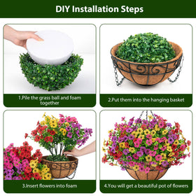 Roberly front porch garden decor elevates curb appeal with ease