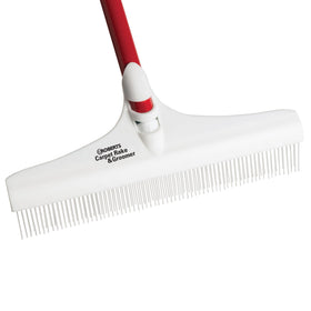 Roberts nylon bristles reach deep into carpet base for thorough grooming.