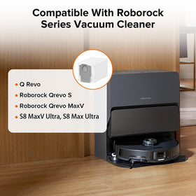 Roborock Qrevo Pro Saros 20 dust bag with anti-leak design for clean disposal.
