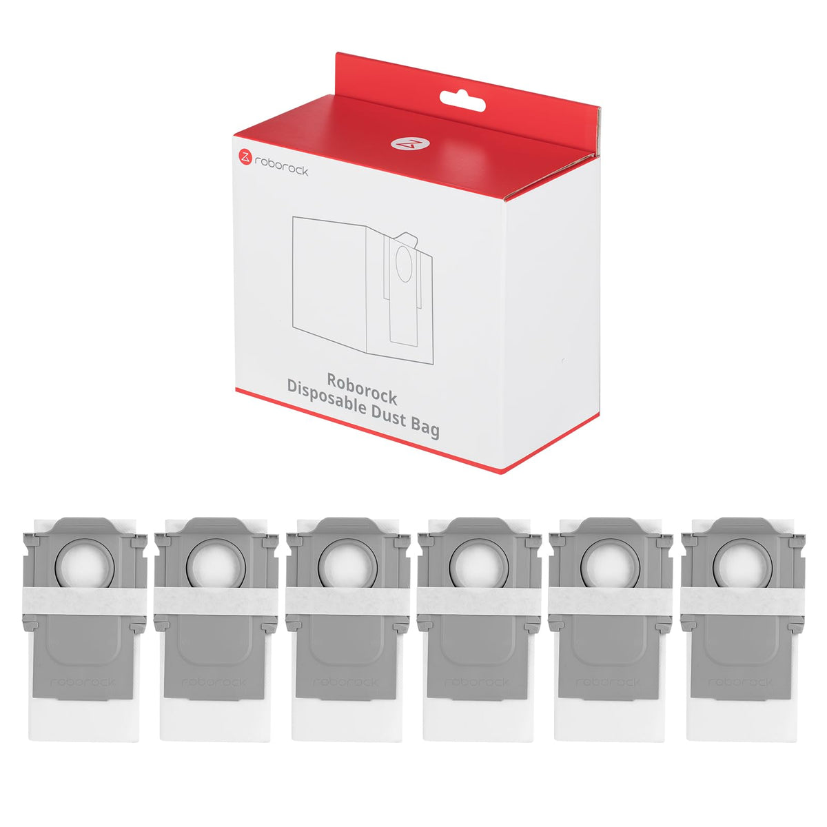 Roborock dust bags compatible with S8 Pro Ultra and other models.