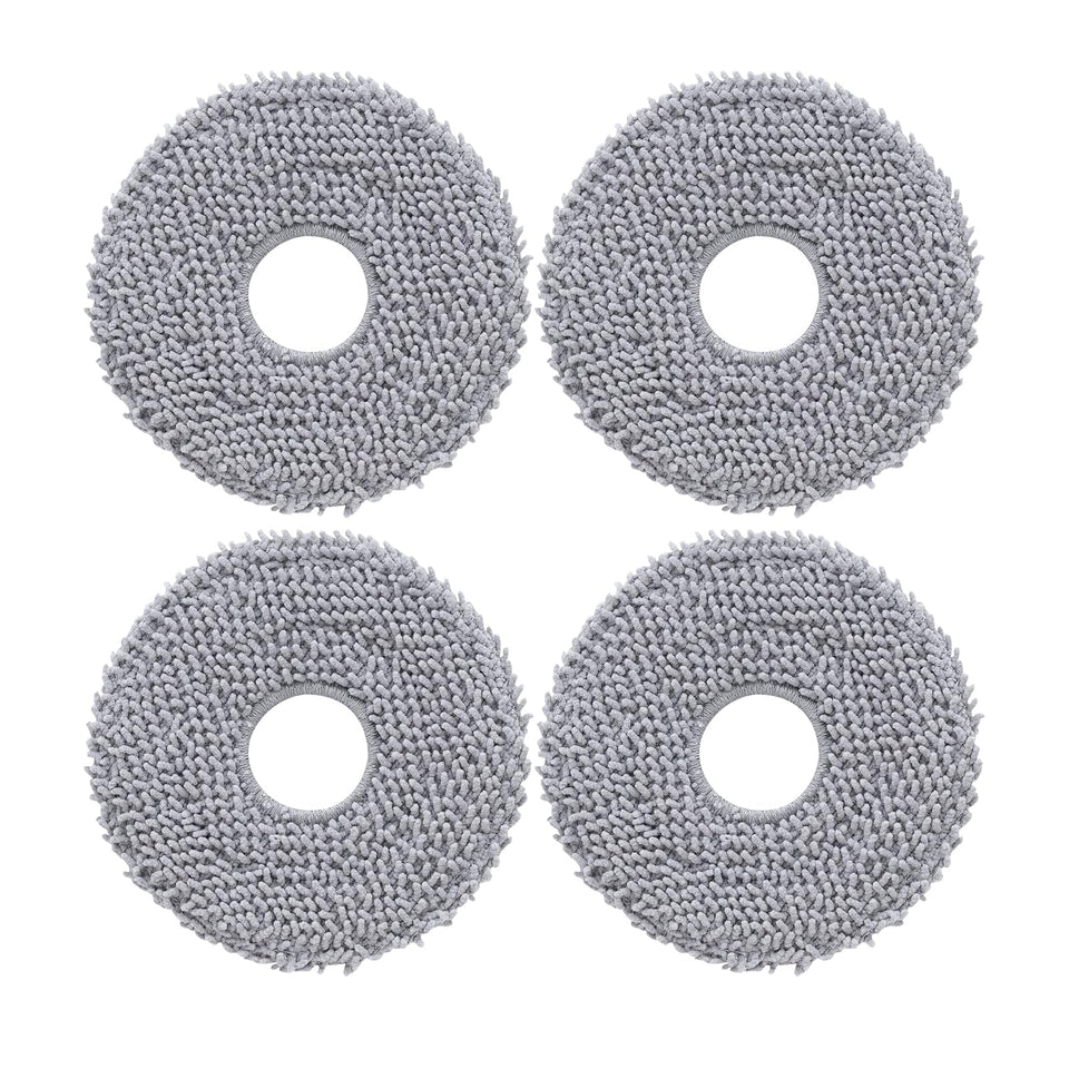 Roborock Qrevo Curv 4-pack mop cloths for easy replacement and cleaner floors
