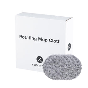 Pack of Roborock replacement mop pads ready for machine washing