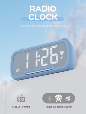 ROCAM sleep timer fades radio volume as you drift to sleep.
