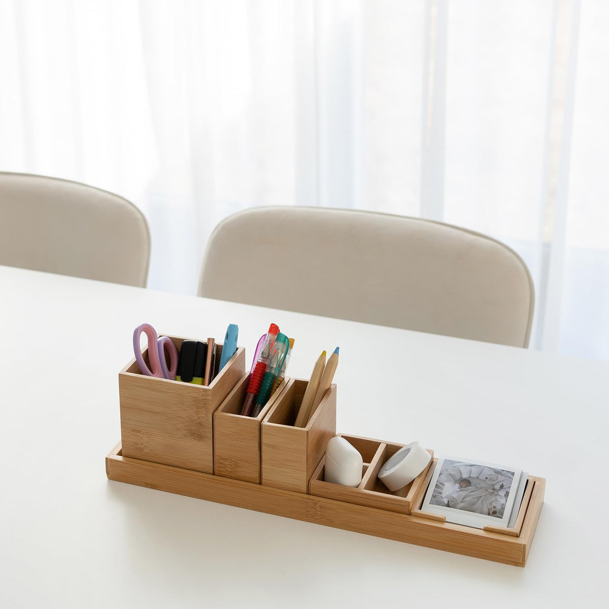 ROCDEER bamboo vanity tray wedding gift elegant and practical.