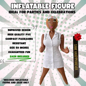 Eye-catching 59-inch party prop ready to inflate for photo opportunities.