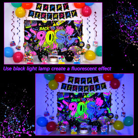 Roetyce 90s latex balloons elevate ceiling decor and photo backdrops