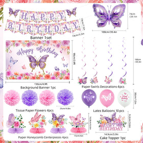 Roetyce happy birthday banner enhances festive ambiance and photo opportunities
