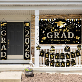 Roetyce graduation party setup ideal for indoor or outdoor celebrations