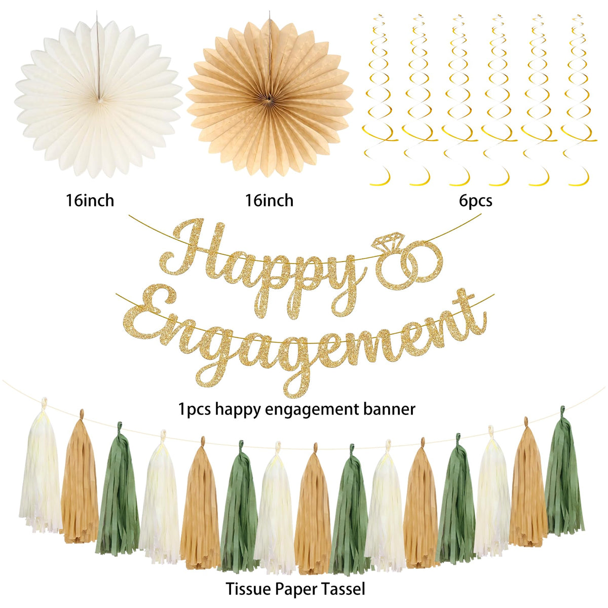 Roetyce paper lanterns in gold and green add warm ambience to venues.