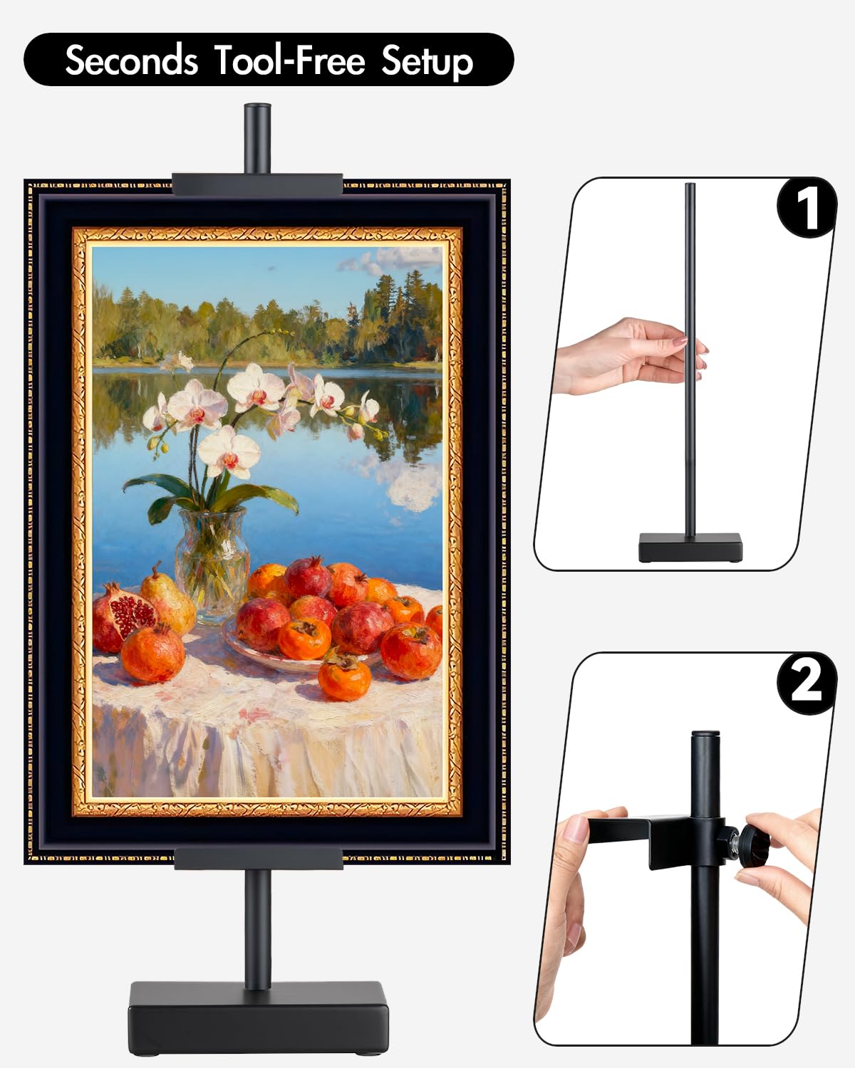 Rofio minimalist easel with a sleek design for any office space