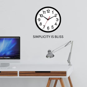Rohioue wall clock large numbers aiding easy readability