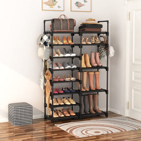 ROJASOP 8-tier side view shows slim footprint for tight spaces