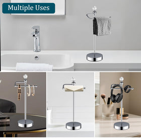 ROLABAM chrome finish resists rust in steamy kitchens and baths