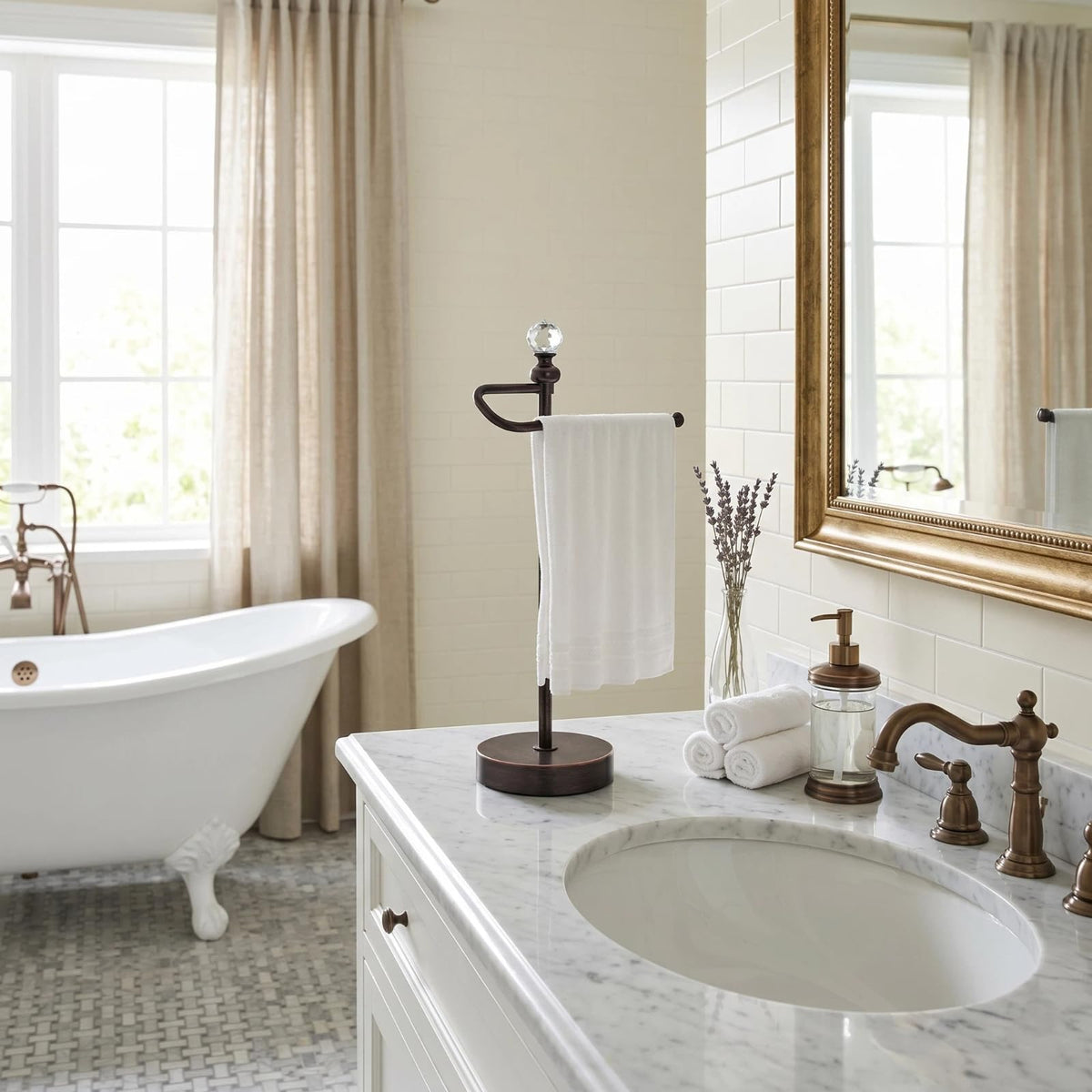 ROLABAM durable metal construction resists rust in damp spaces.
