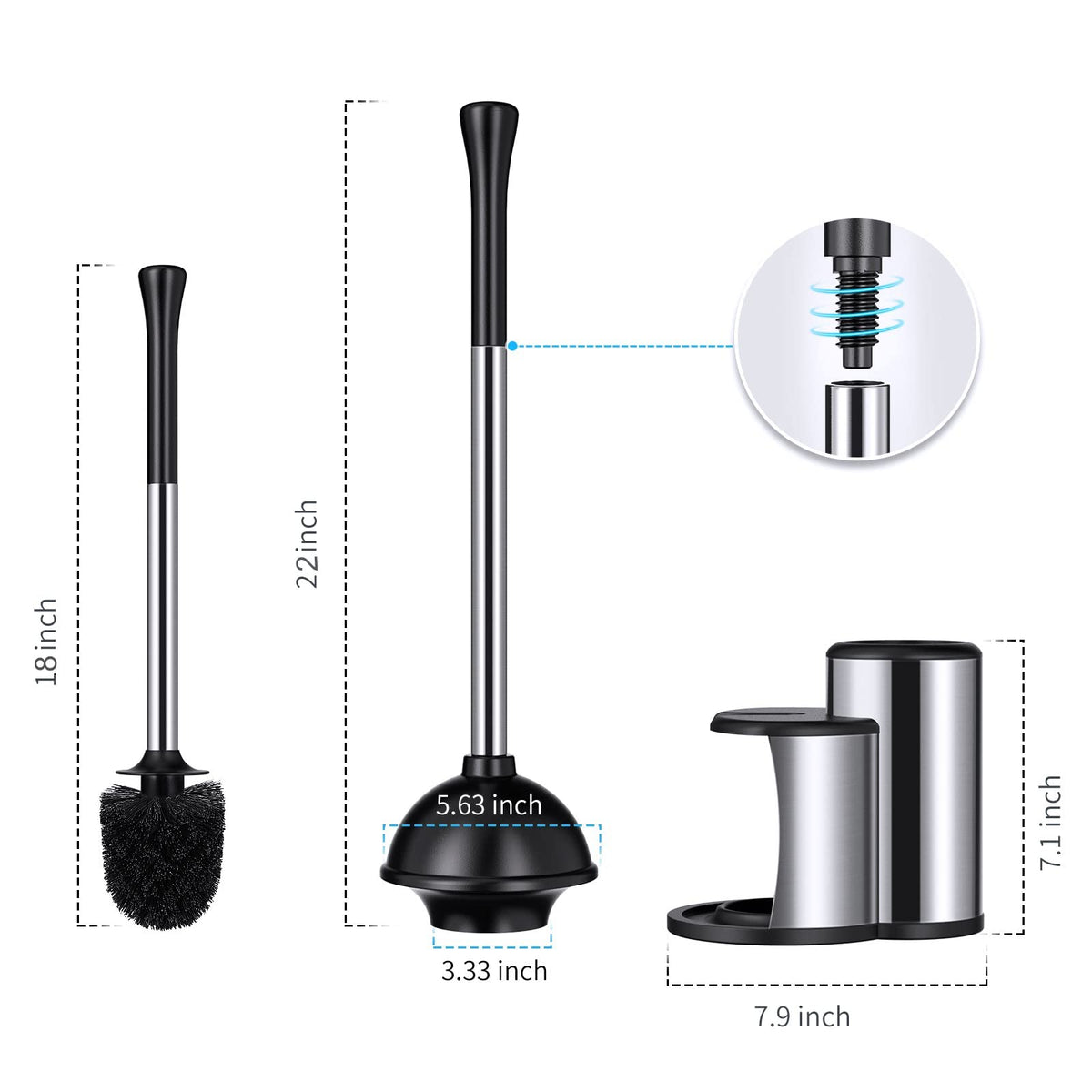 Roleader HAMITOR compact apartment bathroom setup with concealed storage