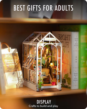 Rolife wooden 3d puzzle parts built for durable decorative use