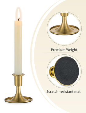 Romadedi holiday-brilliance-brass brings festive sparkle to mantels.
