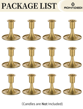 Romadedi stable-base-sleek-design ensures a steady candle display.