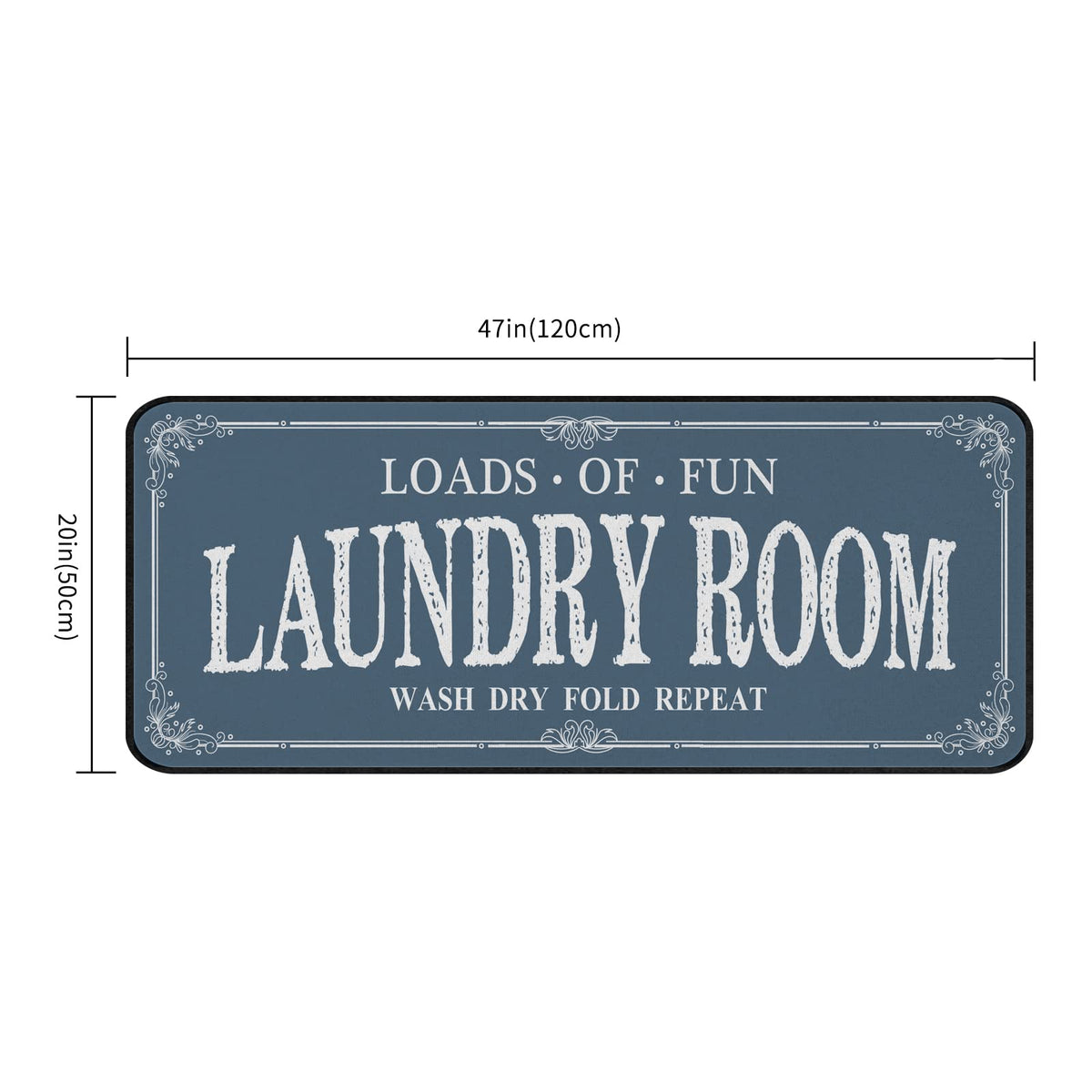 ROMAMIGO versatile laundry runner suitable for multiple rooms