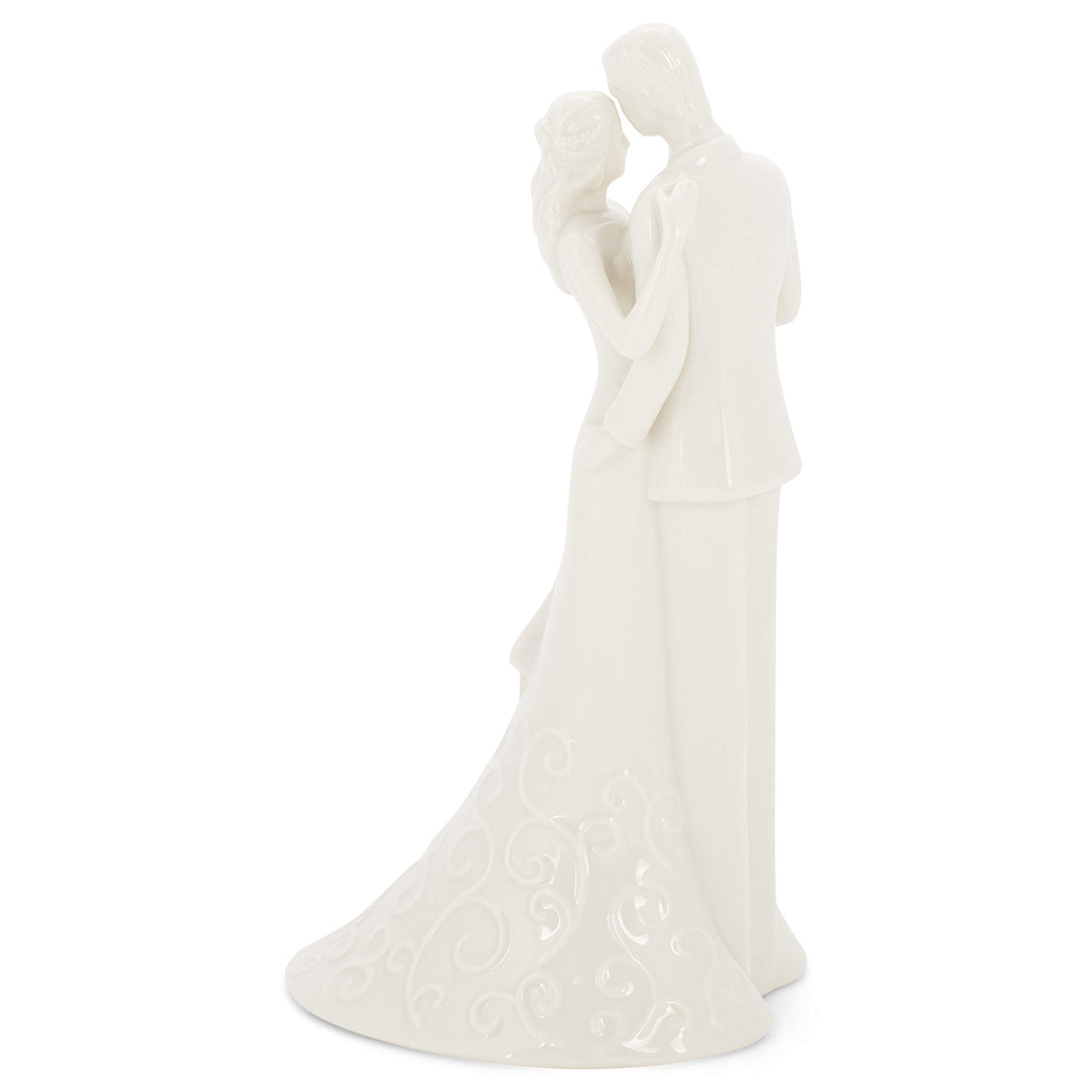 Roman 8-5-inch wedding cake topper perfect for cake or mantel display