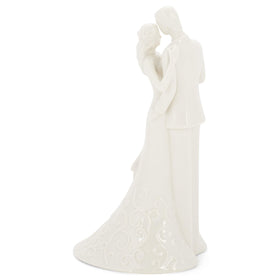 Roman 8-5-inch wedding cake topper perfect for cake or mantel display