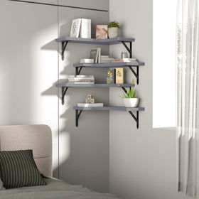 ROMGUAR CRAFT office wall shelves maximize vertical storage for documents