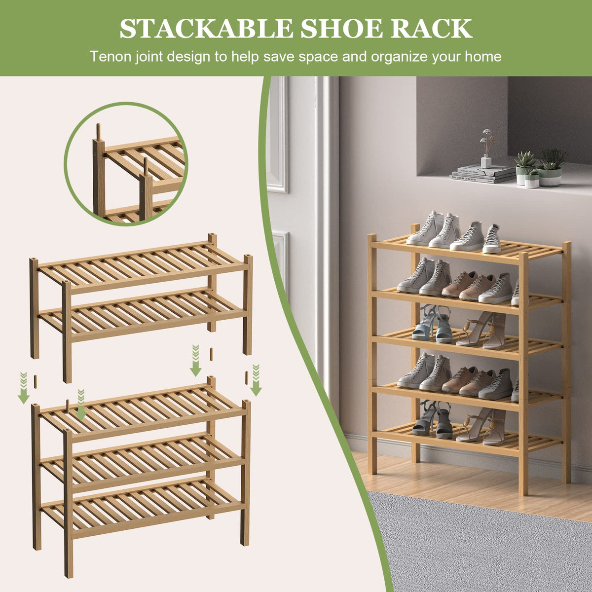 ROMGUAR CRAFT stackable modular rack with customizable shelving