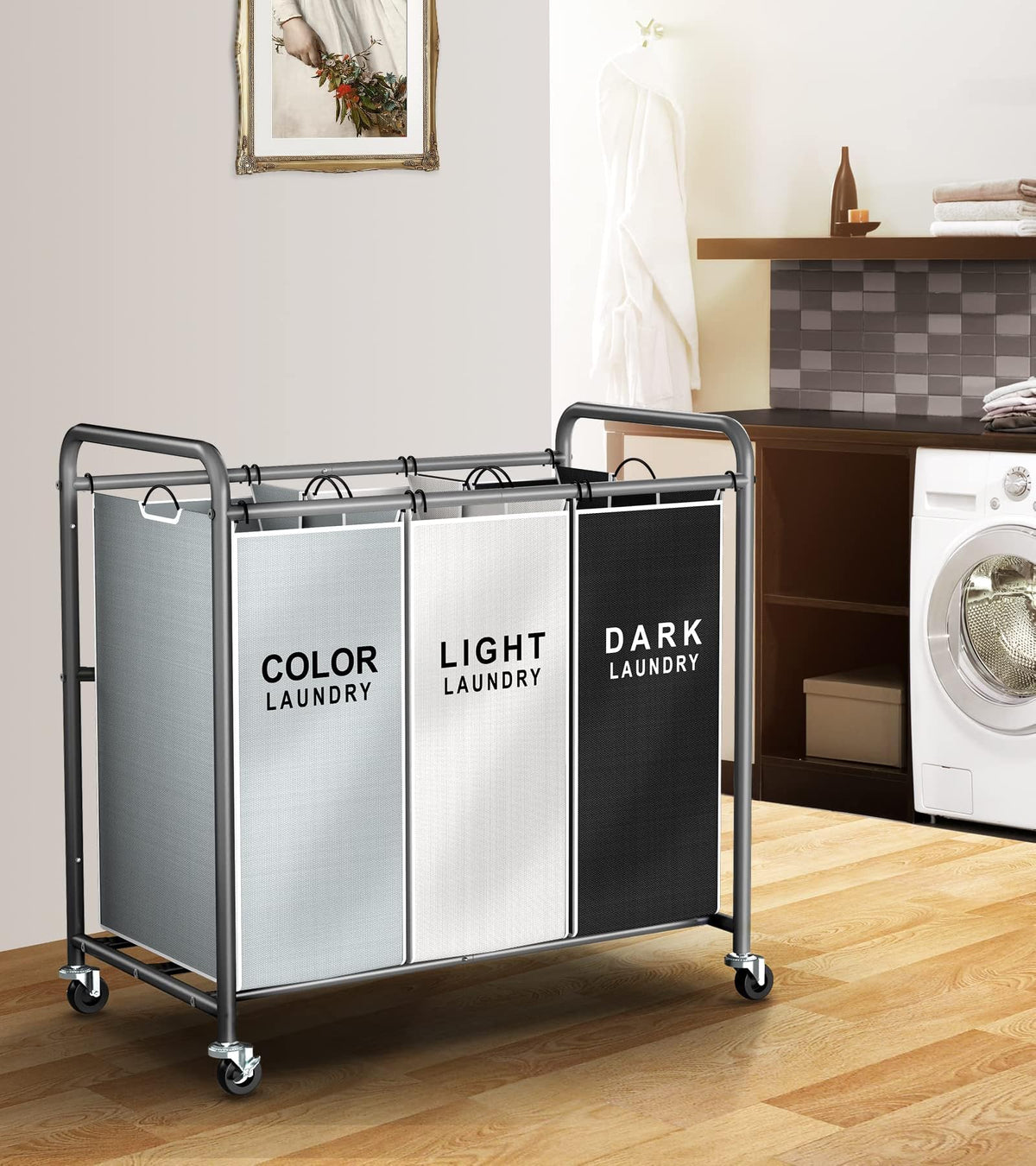 ROMOON heavy-duty wheels for smooth mobility around home and dorms
