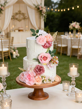 Rongflower DIY wedding decor centerpieces for memorable intimate venues