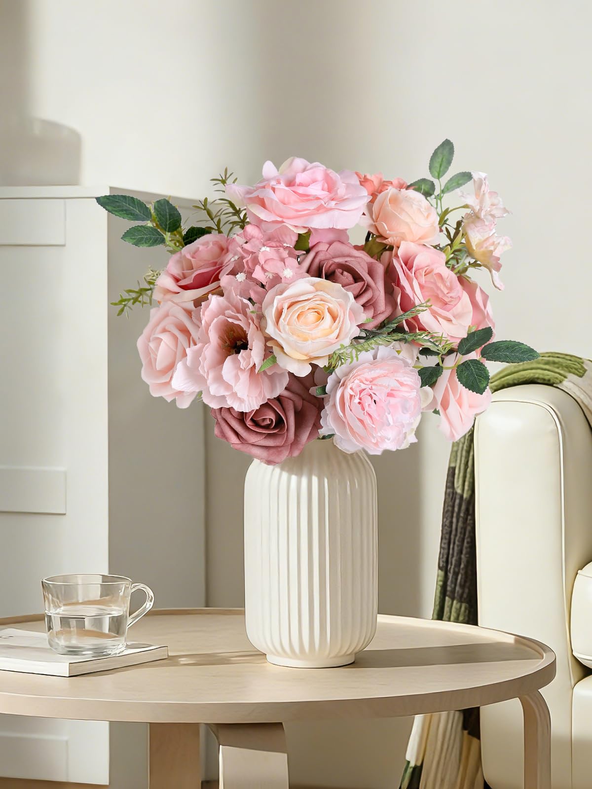 Rongflower durable artificial flowers that resist wilting for long use