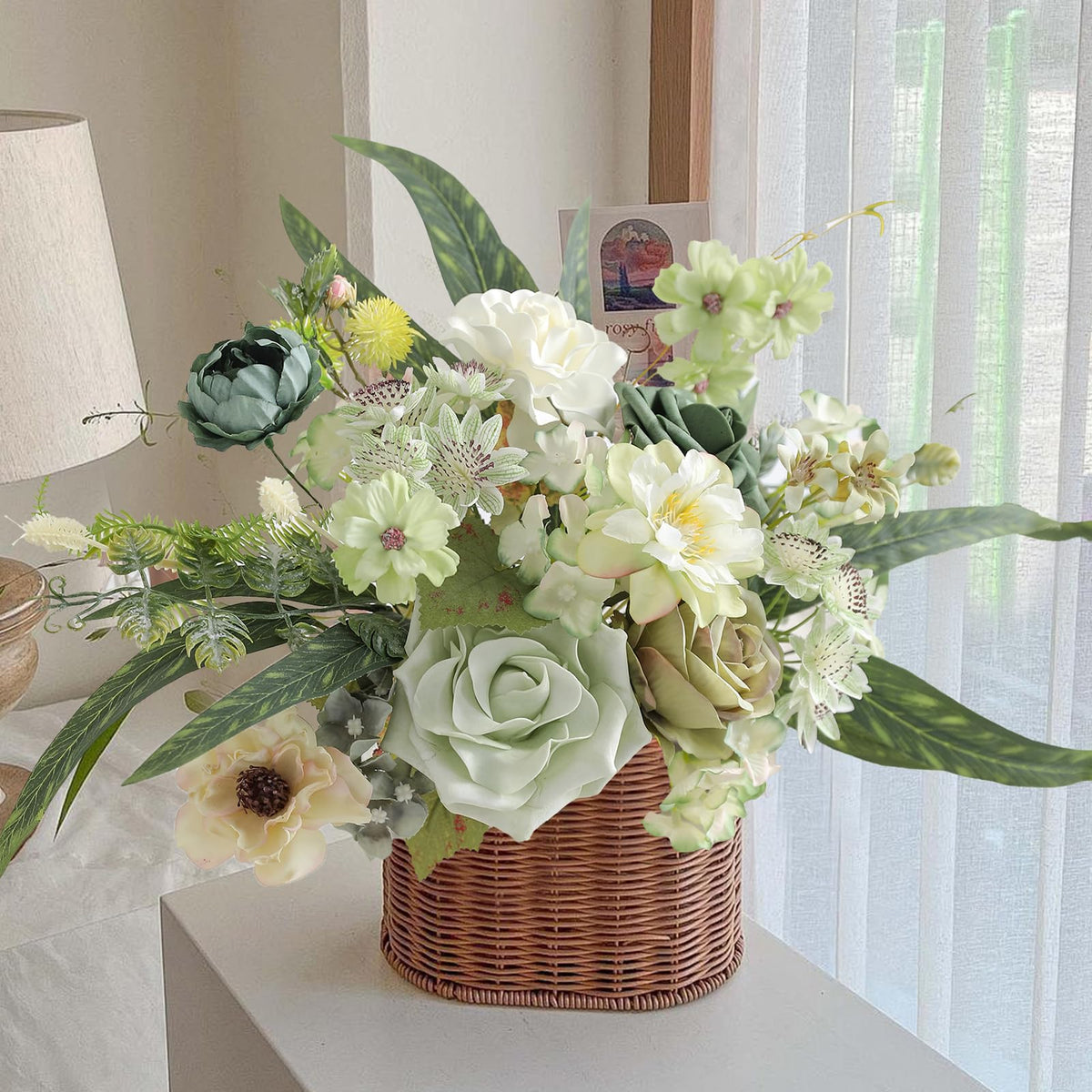Rongflower kissing balls artificial flowers creating elegant, long-lasting centerpieces.