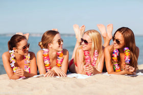 Ronghui bulk leis pack for parties, weddings, and festive decor.