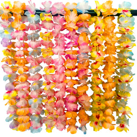 Ronghui silk-feel leis provide soft, comfortable wear.