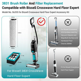 RONGJU 3831 filter close-up emphasizes dust capture for cleaner sealed floors.