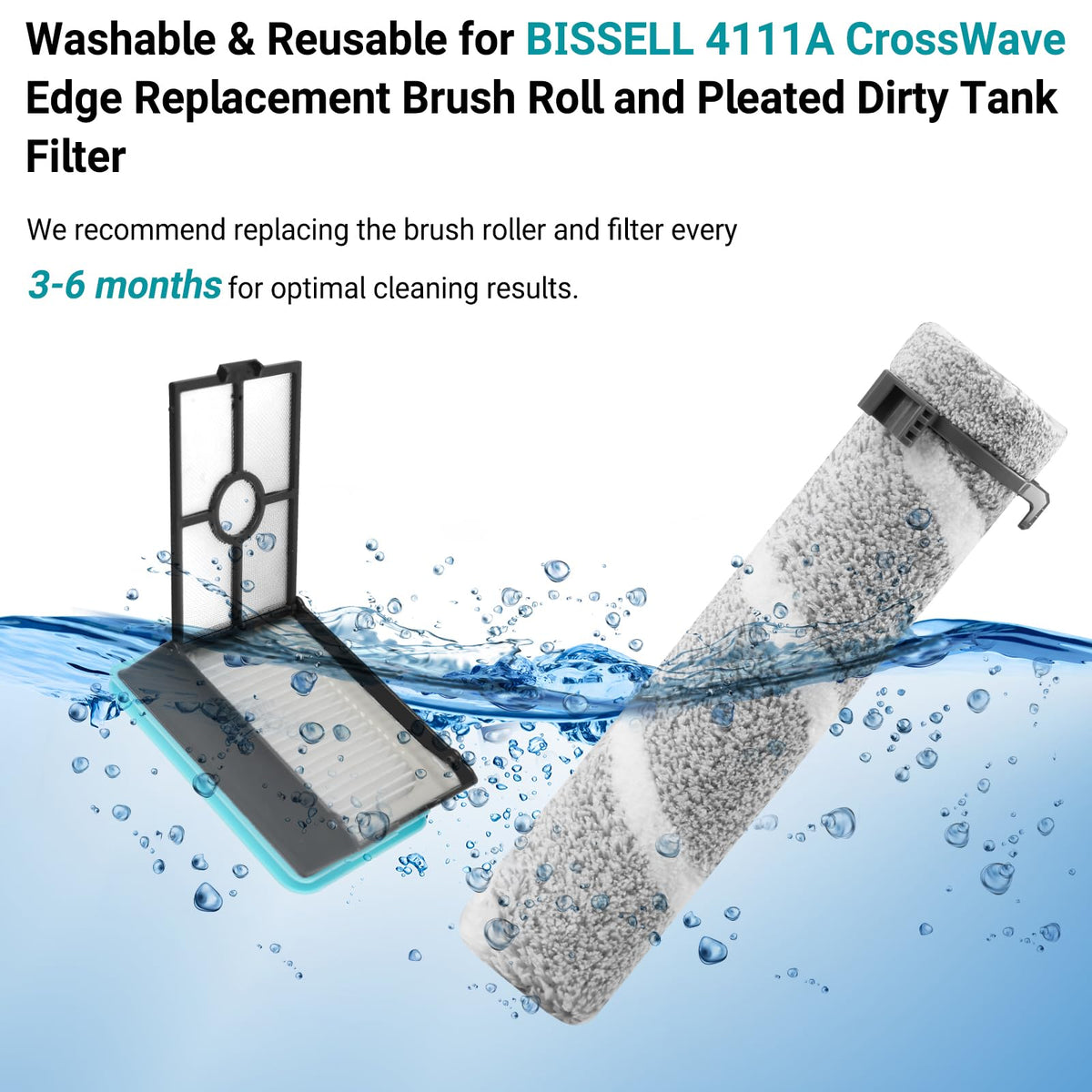 RONGJU 4111A care guide for rinsing and air-drying before reinsertion.
