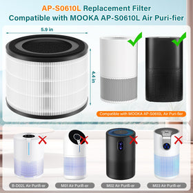 RONGJU AP-S0610L compatibility confirms secure MOOKA fit.