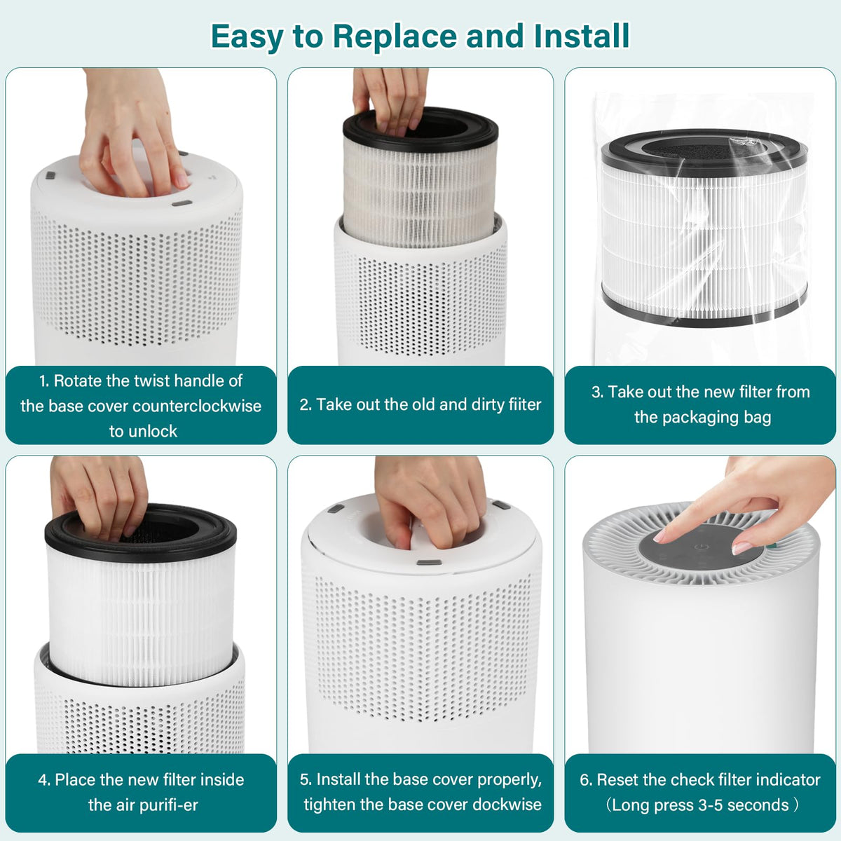 RONGJU AP-S0610L two-pack for easy maintenance.