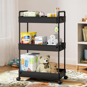 Ronlap side hooks on the cart holding towels or mugs