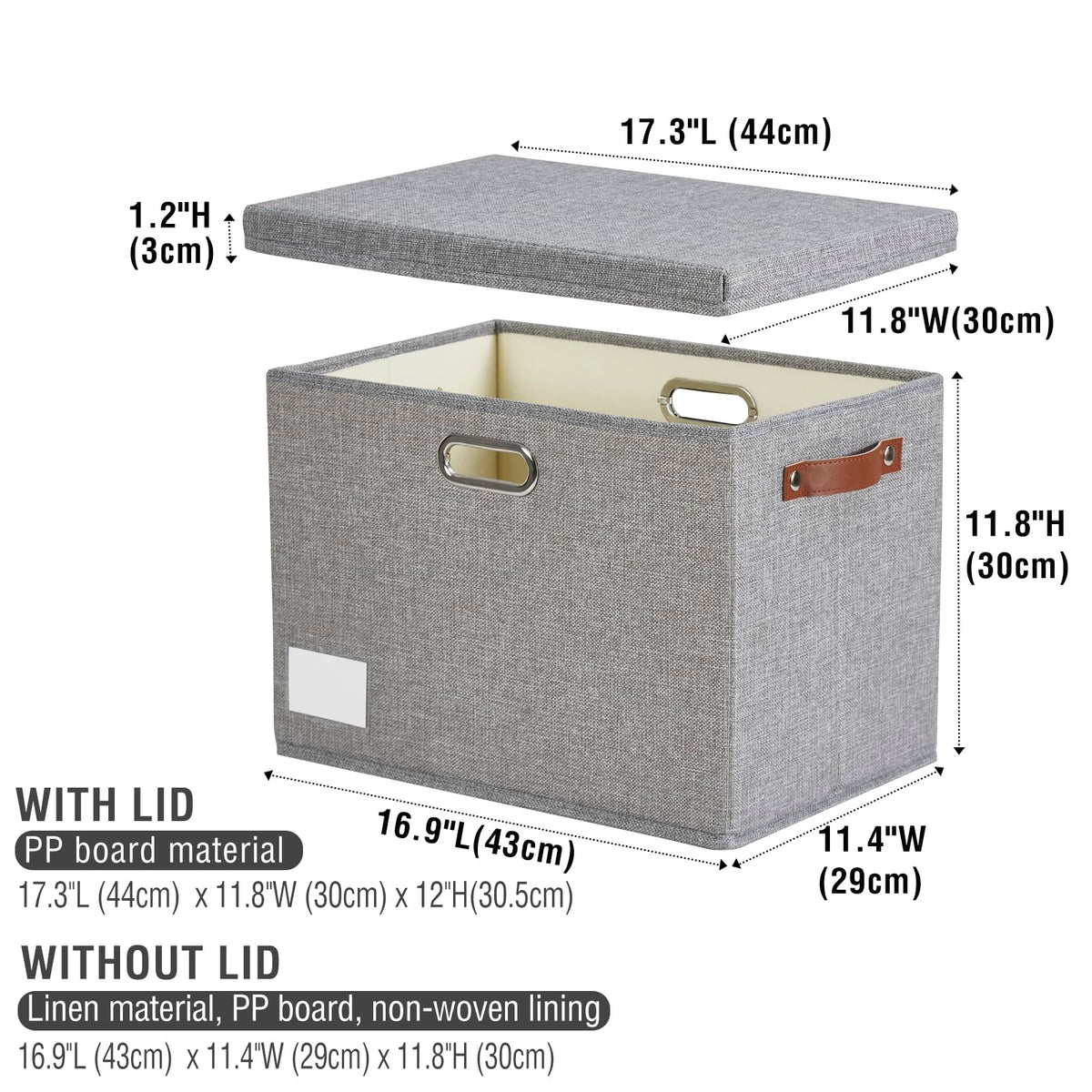 Roobyl stackable storage bins neatly arranged on a shelf.
