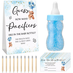 Roowest Guess How Many Pacifiers game sign to boost guest engagement at the party