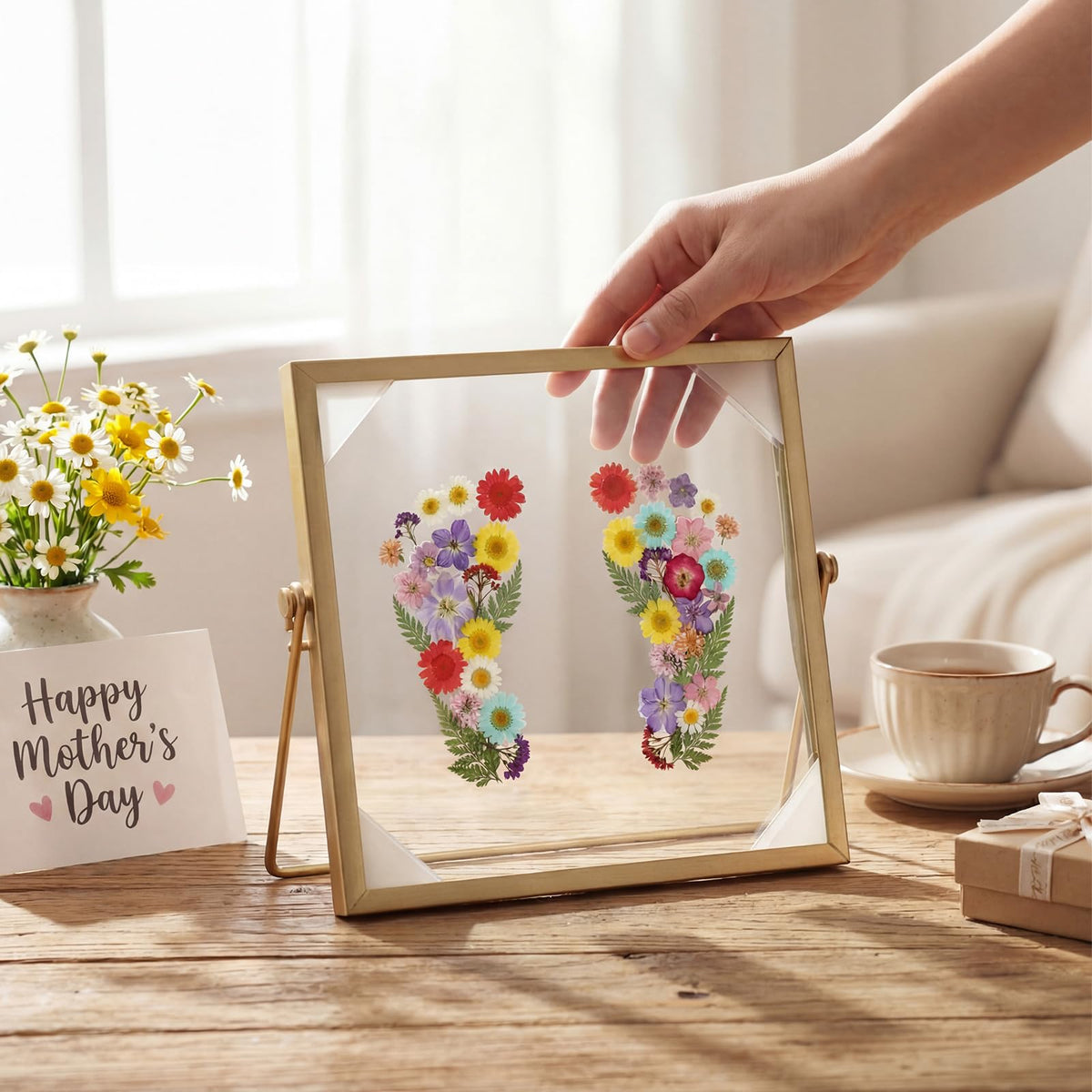 Roowest inkless imprint pad leaves no ink residue for clean keepsakes