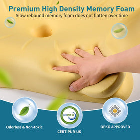 ROPU removable zippered cover for easy cleaning.