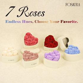Rosaura embossed paper design box highlighting premium gift presentation