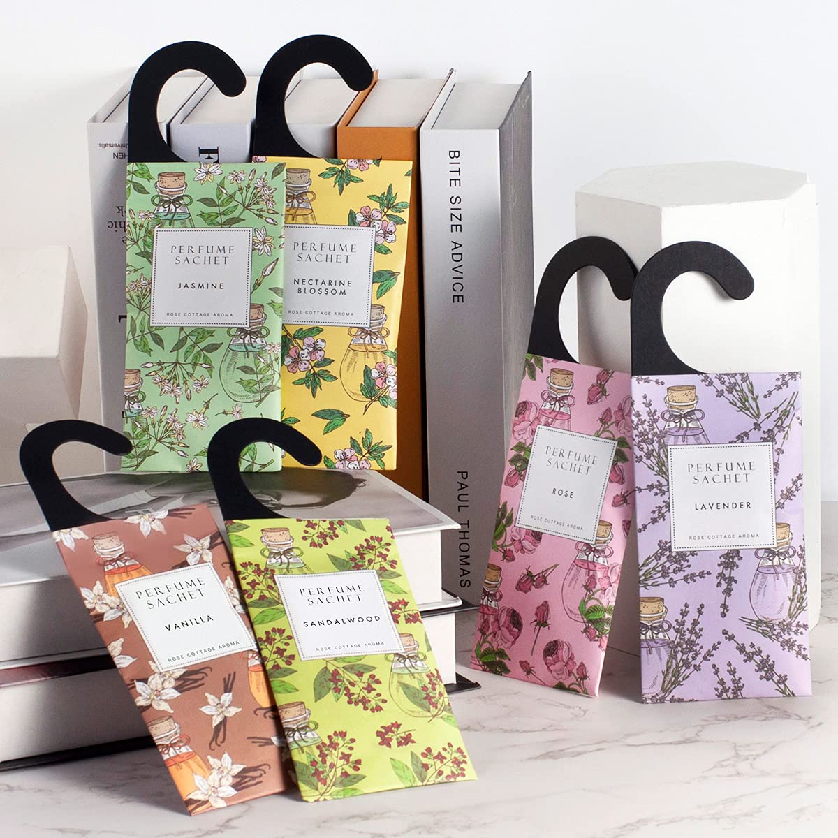 ROSE COTTAGE 12-pack ensures consistent fragrance across rooms.
