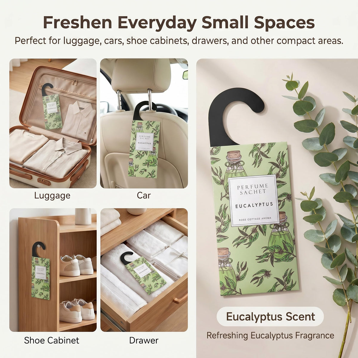 ROSE COTTAGE packaging uses Japanese paper for leak-free efficiency