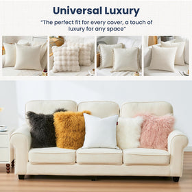 ROSE FEATHER 20x20 insert delivering cozy cushioning for cushions