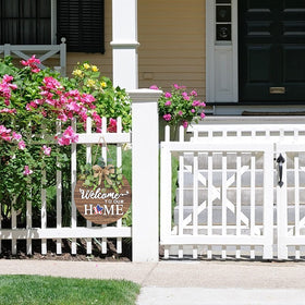 RoseCraft outdoor porch decor blends natural texture with seasonal flair