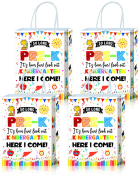Roselush 16Pcs pre-k graduation gift bags ready for candy-filled party favors