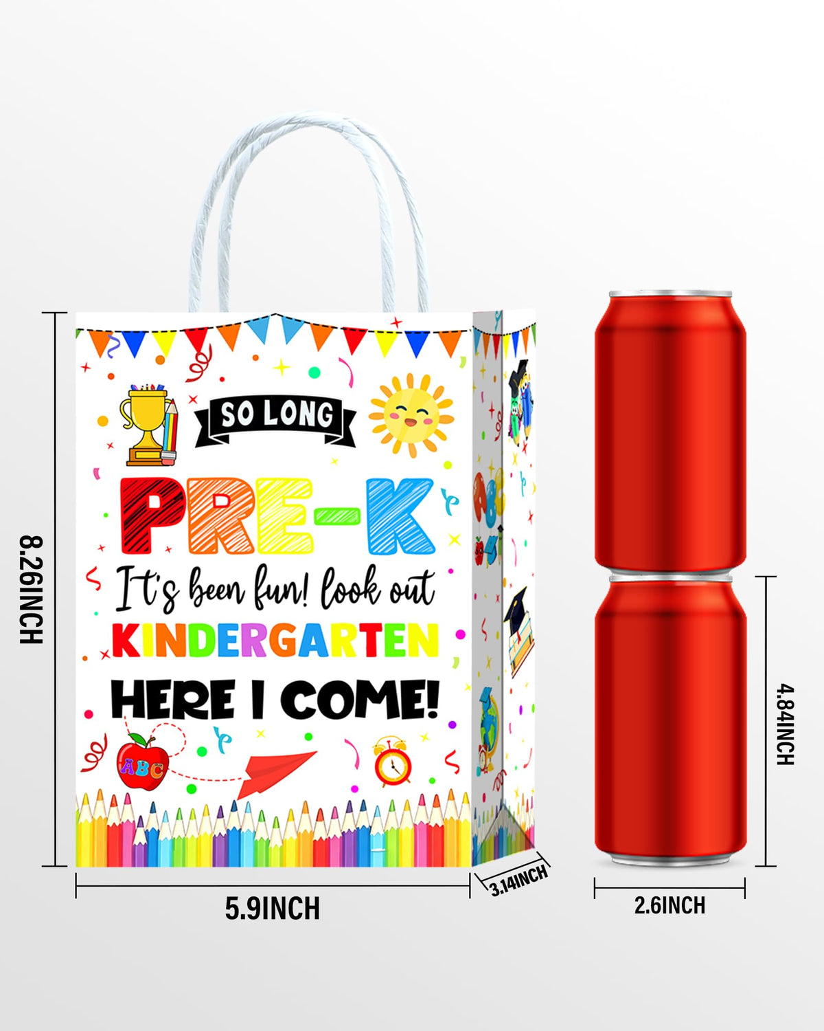 Roselush goody bags versatile for decorations or favors at graduation
