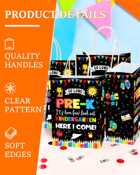 Roselush goody bags filled with candy create memorable pre-k celebration favors